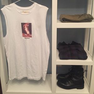 NWT Cotton On Muscle Tank with Graphic Size Medium